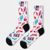 Chaussette Motif musical (Gauche)