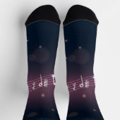 Chaussette Motif musical (Haut)