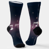 Chaussette Motif musical (Angulaire)