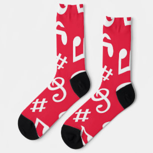 Chaussette Motif musical