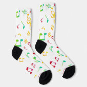 Chaussette Motif musical (Droite)