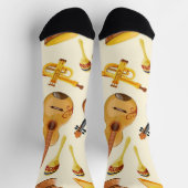 Chaussette Motif musical (Haut)