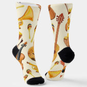 Chaussette Motif musical (Angulaire)