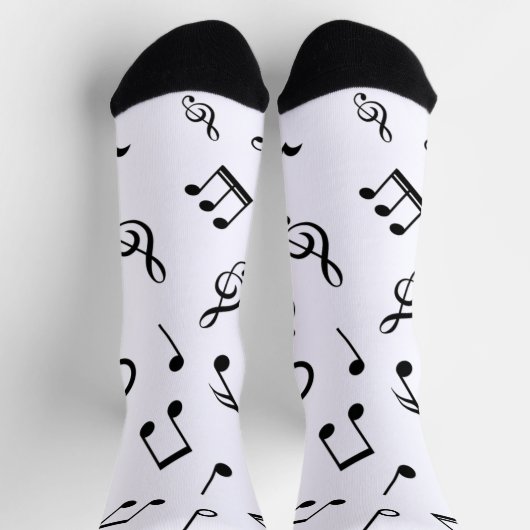 Chaussette Motif musical (Haut)