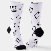 Chaussette Motif musical (Angulaire)