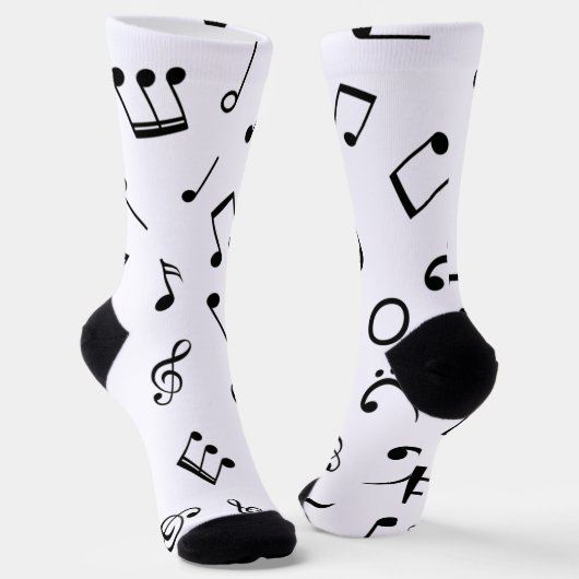 Chaussette Motif musical (Angulaire)
