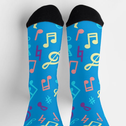 Chaussette Motif musical (Haut)
