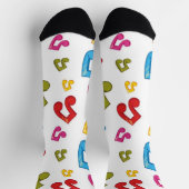 Chaussette Motif musical (Haut)