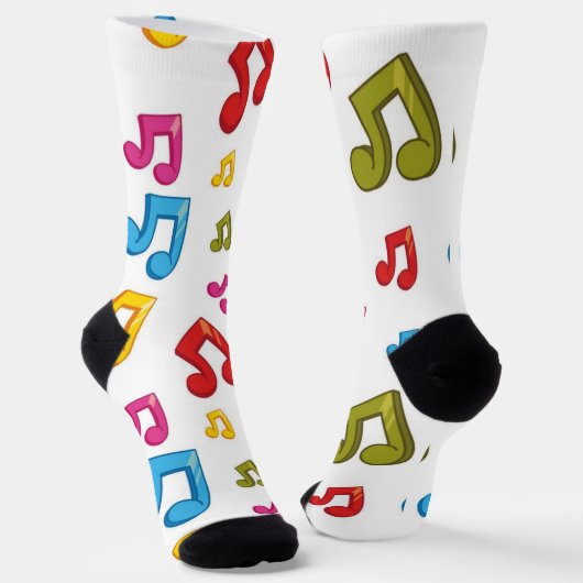 Chaussette Motif musical (Angulaire)