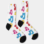 Chaussette Motif musical (Droite)