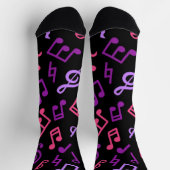 Chaussette Motif musical (Haut)
