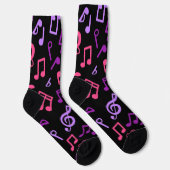 Chaussette Motif musical (Droite)