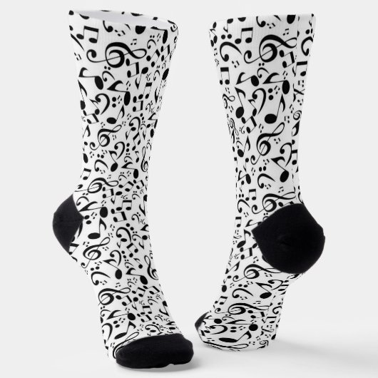 Chaussette Motif musical (Angulaire)