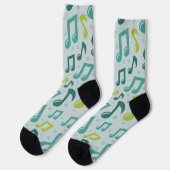 Chaussette Motif musical (Gauche)