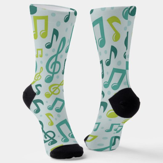 Chaussette Motif musical (Angulaire)