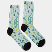 Chaussette Motif musical (Droite)