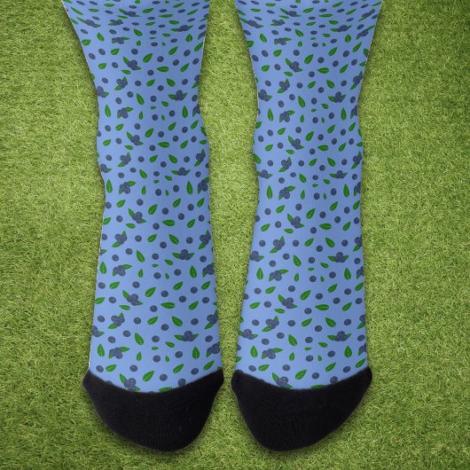 Chaussette Motif Myrtille
