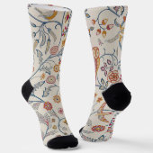 Chaussette Motif oiseau et floral, William Morris (Angulaire)