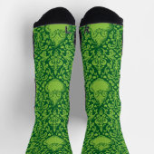 Chaussette Motif Orné de Grinch Vert (Haut)