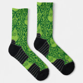 Chaussette Motif Orné de Grinch Vert (Droite)