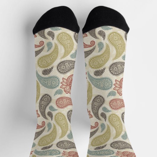 Chaussette Motif Paisley (Haut)
