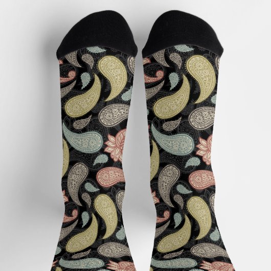 Chaussette Motif Paisley (Haut)