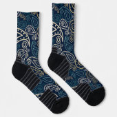 Chaussette Motif Paisley (Droite)