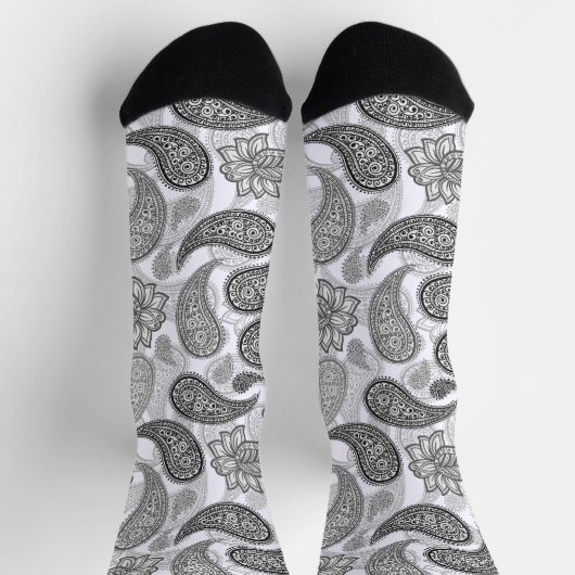 Chaussette Motif Paisley (Haut)