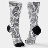 Chaussette Motif Paisley (Angulaire)