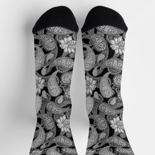 Chaussette Motif Paisley (Haut)