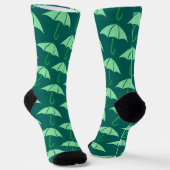 Chaussette Motif parapluie Green Pop Art (Angulaire)