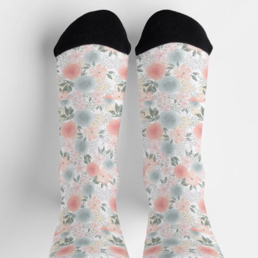Chaussette Motif Pastel (Haut)