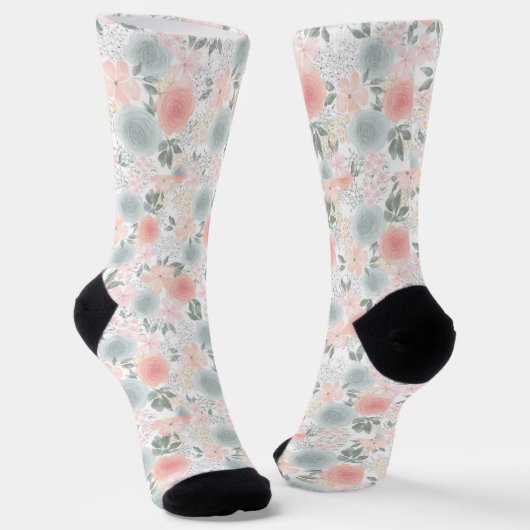Chaussette Motif Pastel (Angulaire)