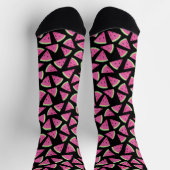 Chaussette Motif Pastèque Rose (Haut)
