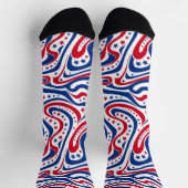 Chaussette Motif patriotique Abstrait (Haut)