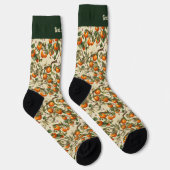 Chaussette Motif Persimmons (Droite)
