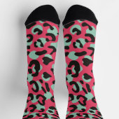 Chaussette motif poster de animal (Haut)