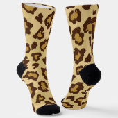 Chaussette motif poster de animal (Angulaire)