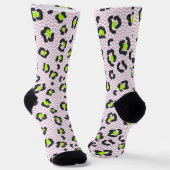 Chaussette motif poster de animal (Angulaire)
