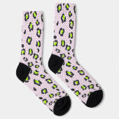 Chaussette motif poster de animal (Droite)