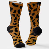 Chaussette motif poster de animal (Angulaire)