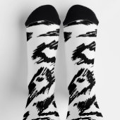 Chaussette motif poster de animal (Haut)
