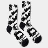 Chaussette motif poster de animal (Droite)