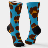 Chaussette motif poster de animal (Angulaire)