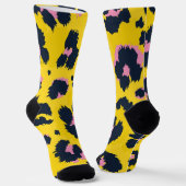 Chaussette motif poster de animal (Angulaire)