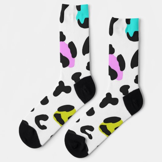 Chaussette motif poster de animal (Gauche)