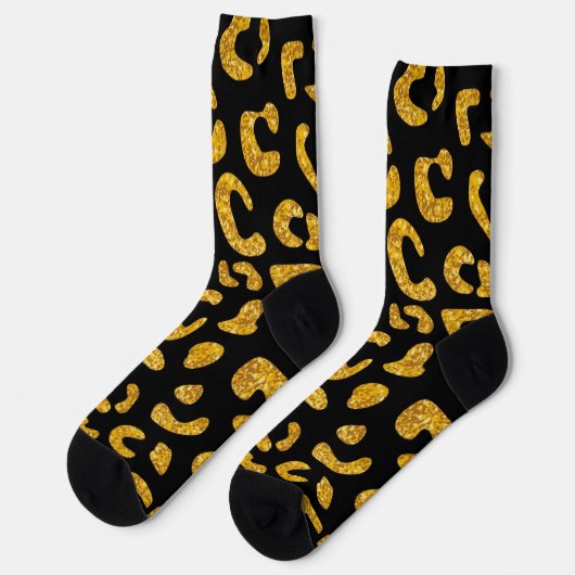 Chaussette motif poster de animal (Gauche)