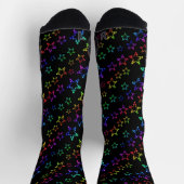 Chaussette Motif Rainbow Stars (Haut)