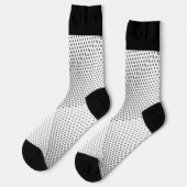 Chaussette Motif rayé à points (Gauche)