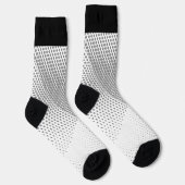 Chaussette Motif rayé à points (Droite)